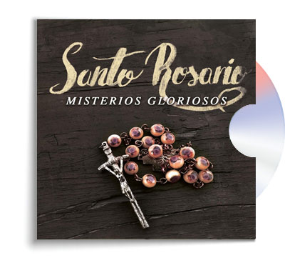 tapa del disco Santo Rosario, Misterios Gloriosos.